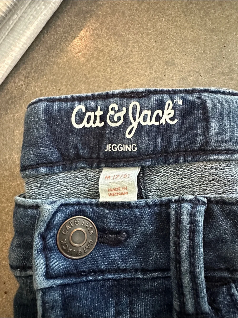 LOT of 3 Sz 8 jeans.  Children’s Place, Jordache, Cat & Jack. Little girls jeans